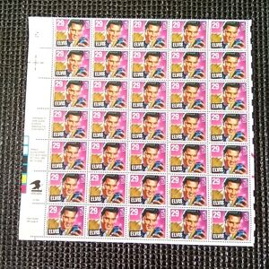 Young Elvis 1992 Collector US Postage Stamps